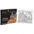 Colour 'N' Relax Amazing Castles (48 Pages Adult Colouring Book) MM47456
