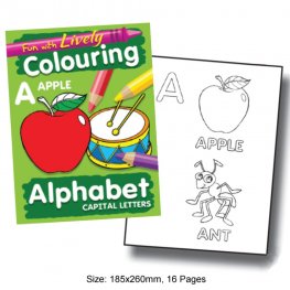 Fun with Lively Colouring Alphabet Capital Letters (MM68713)  Fun with Lively Colouring Alphabet Capital Letters (MM68713)