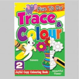 Fun To Do Trace & Colour Colouring Book 2 (MM74997)  Fun To Do Trace & Colour Colouring Book 2 (MM74997)