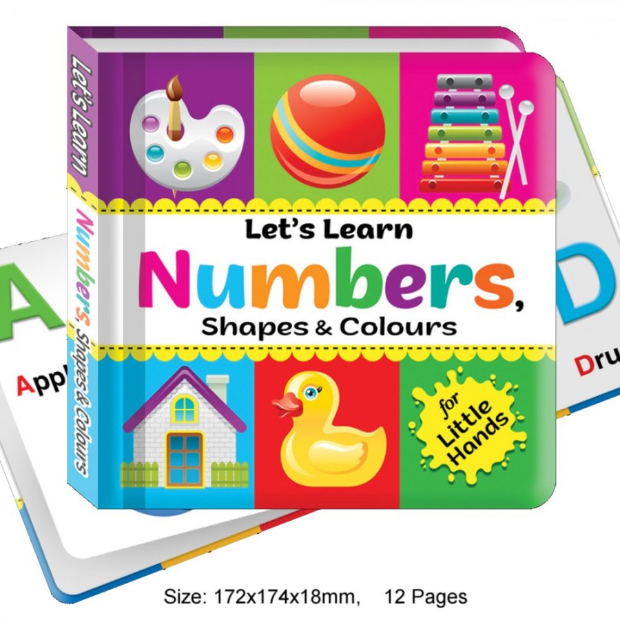 Let\'s Learn Numbers, Shapes & Colours (MM79022)