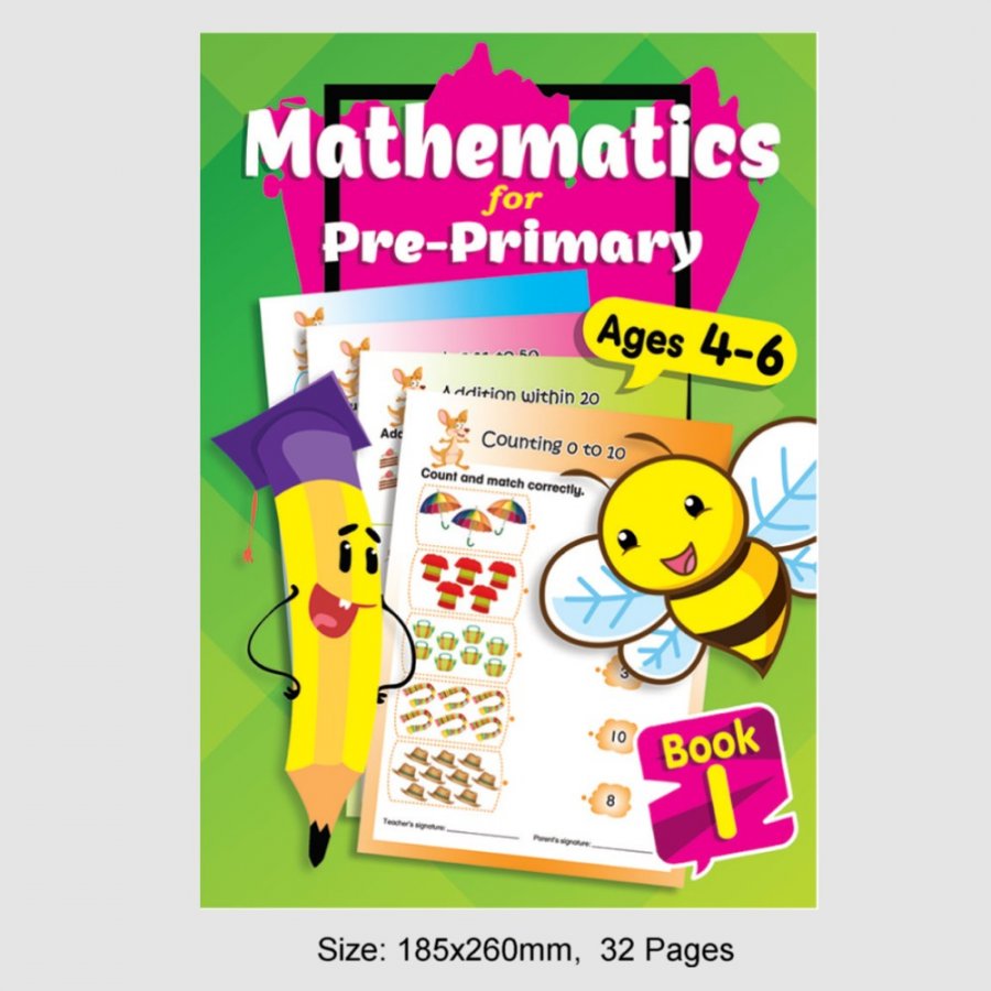 Mathematics for Pre-Primary Ages 4-6 Book 1 (MM79206)