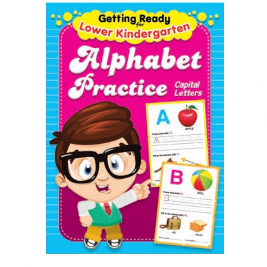 Getting Ready Alphabet Practice Captal Letters (MM79282)