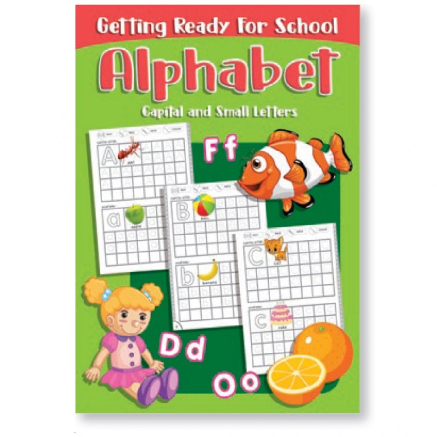 Getting Ready for School Alphabet Capital and Small Letters (MM79428)