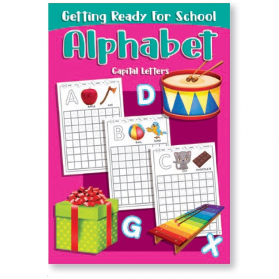 Getting Ready for School Alphabet Capital Letters (MM79435)