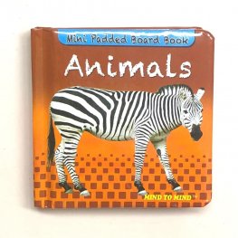Mini Padded Board Book Animals MM84212  Mini Padded Board Book Animals MM84212
