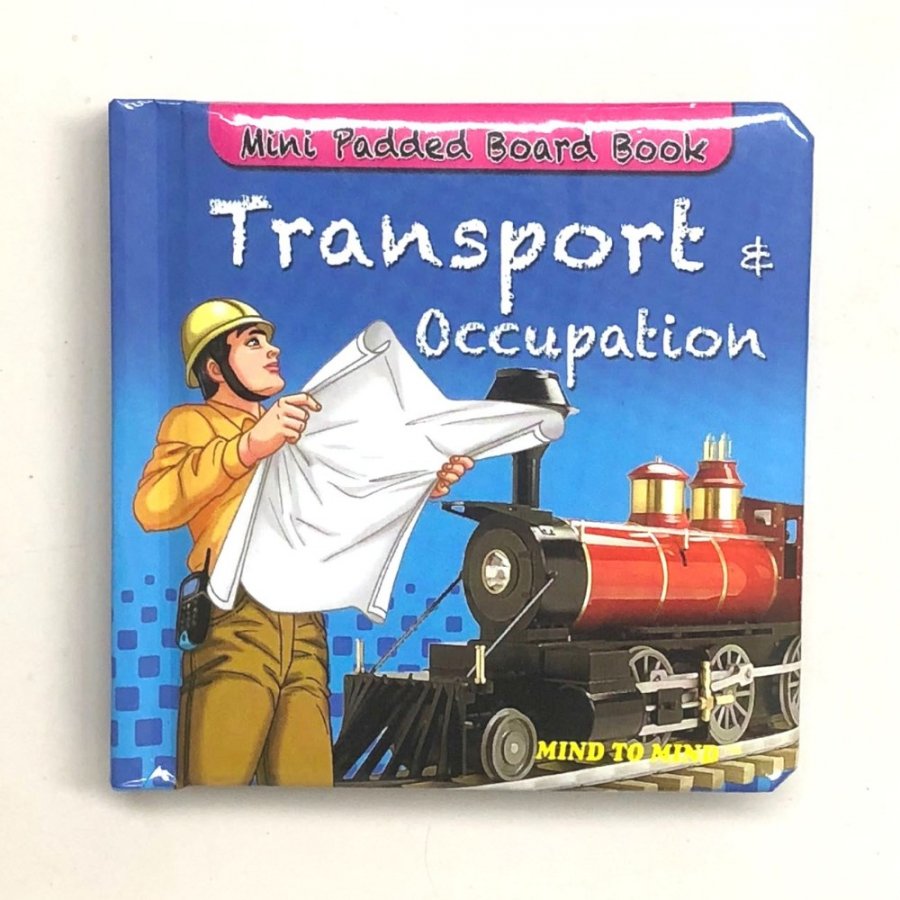 Mini Padded Board Book Transport & Occupation MM84243