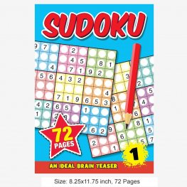 72 Pages Sudoku Book 1 (MM93302)  72 Pages Sudoku Book 1 (MM93302)