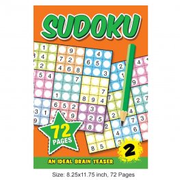 72 Pages Sudoku Book 2 (MM93401)  72 Pages Sudoku Book 2 (MM93401)