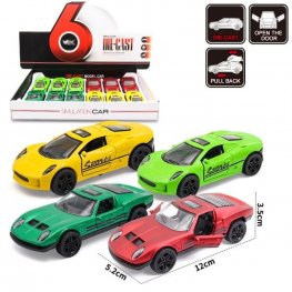 5" Diecast Models Lamborghini & Jaguar Sports Cars (4 Assorted) MY2467D-12  5" Diecast Models Lamborghini & Jaguar Sports Cars (4 Assorted) MY2467D-12