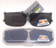 Clip on Polarized Sunglasses with Case PM6084