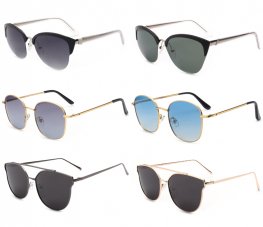 Classic Collection Polarized Metal Fashion Sunglasses (3 Style) PMF6105/6/7  Classic Collection Polarized Metal Fashion Sunglasses (3 Style) PMF6105/6/7