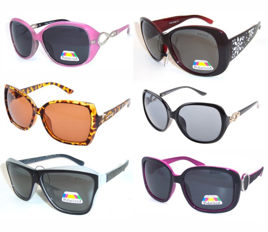 Ladies Fashion Polarized Sunglasses Assorted Styles (Start From 5doz.)