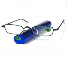 Reading Glasses Metal Frame Spring Temple with Case R9024  Reading Glasses Metal Frame Spring Temple with Case R9024