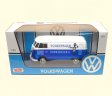 1:24 Volkswagen Type 2 (T1) - Delivery Van - Kundenienst (White with Blue) MM79573DK