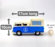 1:24 Volkswagen Type 2 (T1) Food Truck (White with Blue) MM79576FT