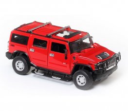 1:24 Hummer H2 Red Colour MZ26020A-RD  1:24 Hummer H2 Red Colour MZ26020A-RD