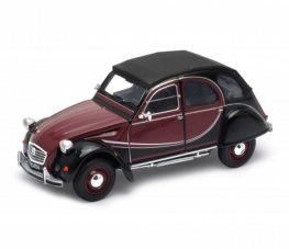 1:24 Citroen 2CV 6 Charleston (Brown Red) WL24009W  1:24 Citroen 2CV 6 Charleston (Brown Red) WL24009W