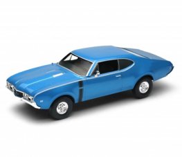 1:24 1968 OLDSMOBILE 442 (Metallic Blue) WL24024W  1:24 1968 OLDSMOBILE 442 (Metallic Blue) WL24024W