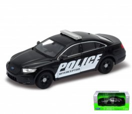1:24 Ford Police Interceptor (Black) WL24045W  1:24 Ford Police Interceptor (Black) WL24045W