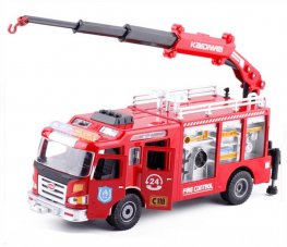 1:50 Heavy Rescue Fire Engine, Heavy Die cast Model KDW625046W  1:50 Heavy Rescue Fire Engine, Heavy Die cast Model KDW625046W