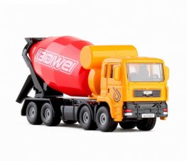 1:72 Cement Mixer Truck, Heavy Die cast Model KDW627007W  1:72 Cement Mixer Truck, Heavy Die cast Model KDW627007W