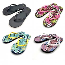 Ladies Beach Thongs 4 Style Mixed (Size#10)
