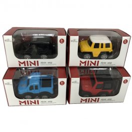 3" Diecast Mini Cross Country Vehicle 4 Style Mixed Window Box WGT2401-1 3" Diecast Mini Cross Country Vehicle 4 Style Mixed Window Box WGT2401-1