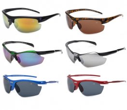 Xsports Plastic Sunglasses,3 Style Mixed, XS907/08/09  Xsports Plastic Sunglasses,3 Style Mixed, XS907/08/09