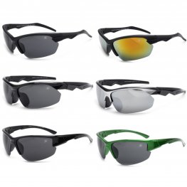 Xsports Plastic Sunglasses,3 Style Mixed, XS913/14/15  Xsports Plastic Sunglasses,3 Style Mixed, XS913/14/15
