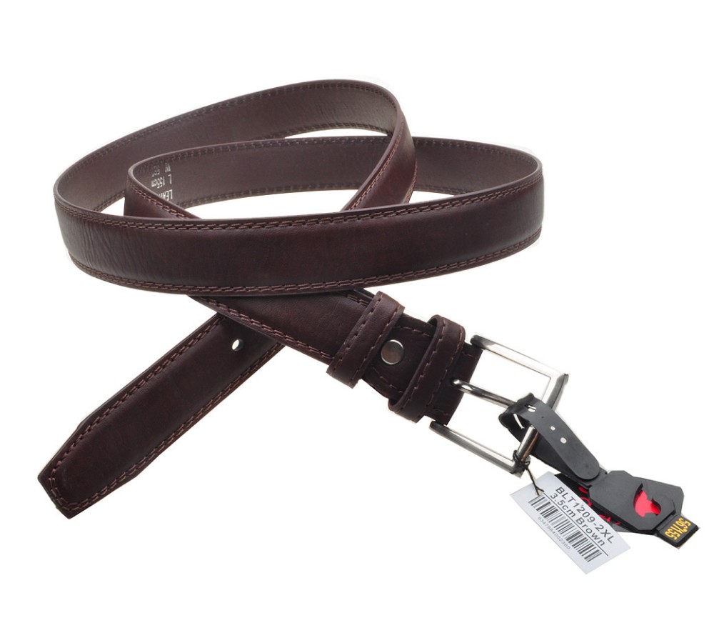 Bulk Buy Belts 3.5cm Extra Large size Brown BLT1209-2XL
