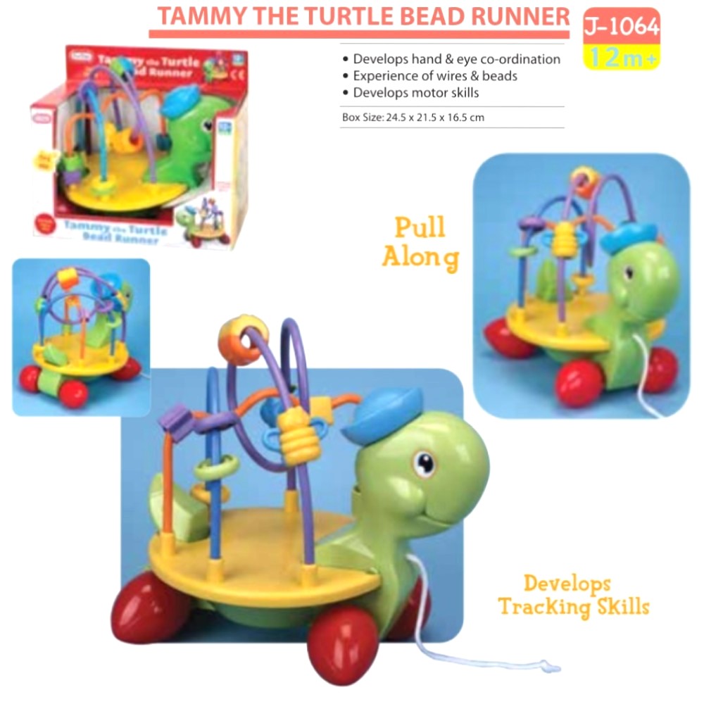 Tammy The Turtle Bead Runner FTJ-1064