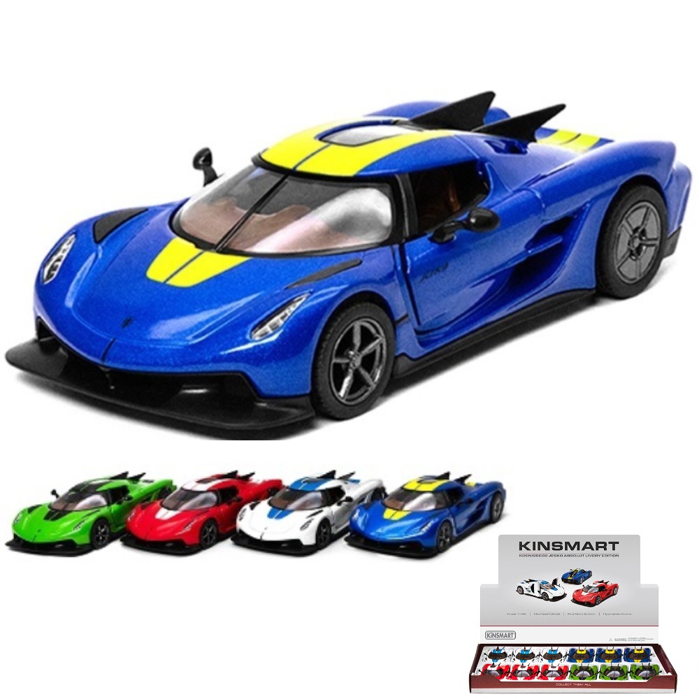 1:36 5\" Koenigsegg Jesko Absolut (Livery Edition) (4 Colours Asst.) KT5473DF