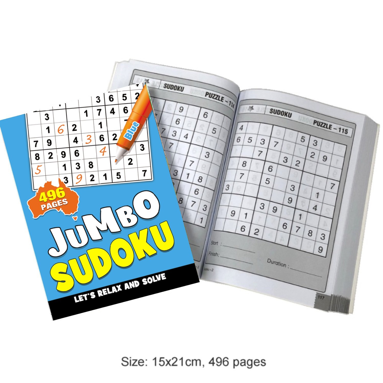 496 Pages Sudoku Book 4 (MM99809)