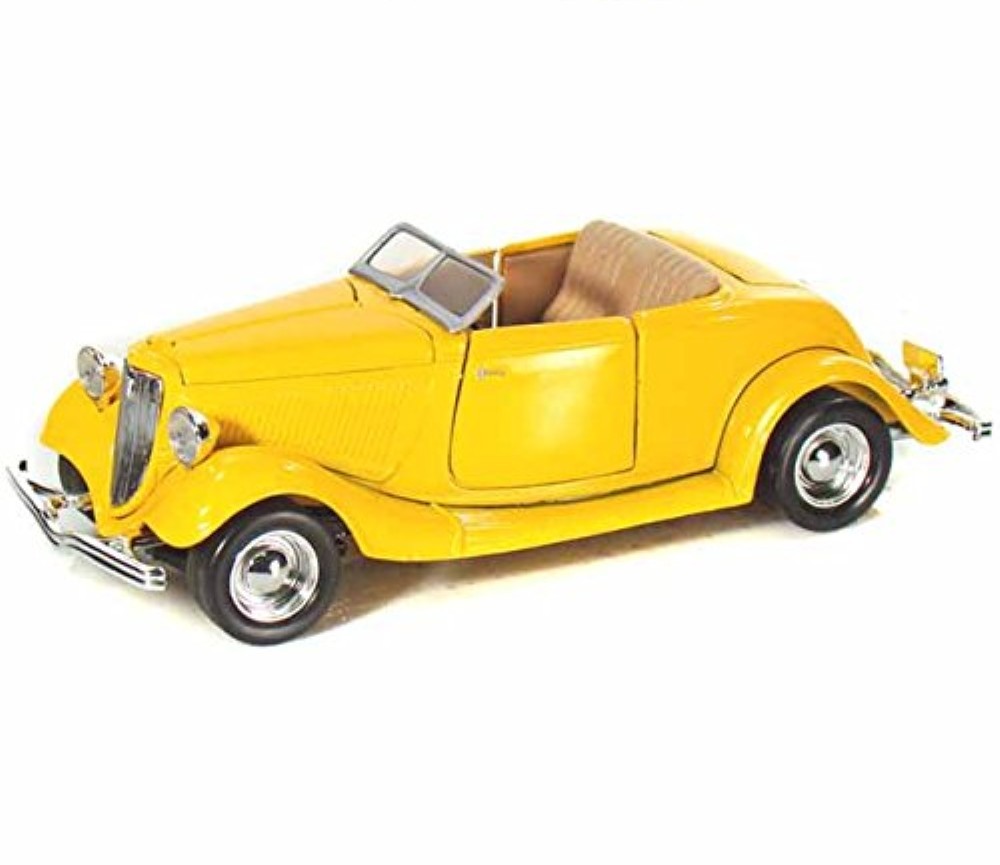1:24 1934 Ford Coupe (Convertible) Yellow MM73218YL
