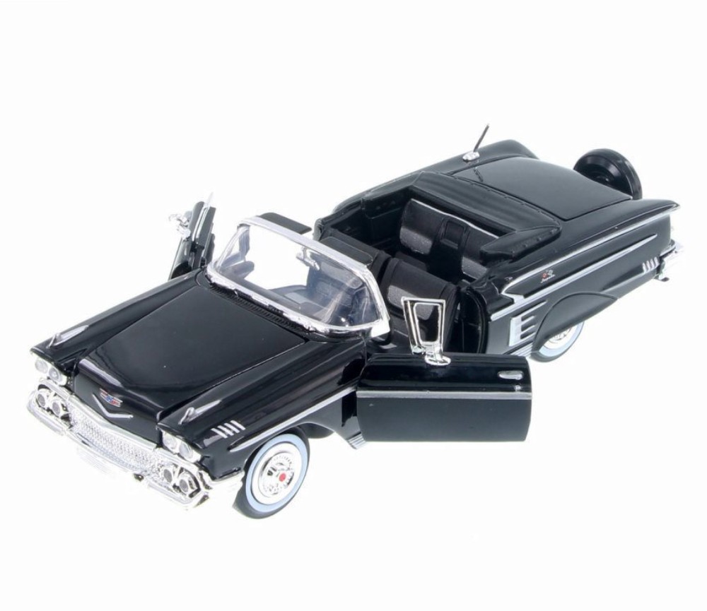 1:24 1958 Chevy Impala (Black) MM73267BK