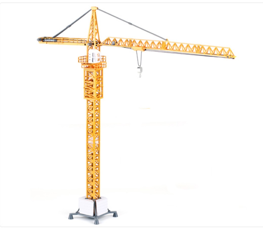 Tower Slewing Crane 1:50 Heavy Die-cast Model KDW625017W