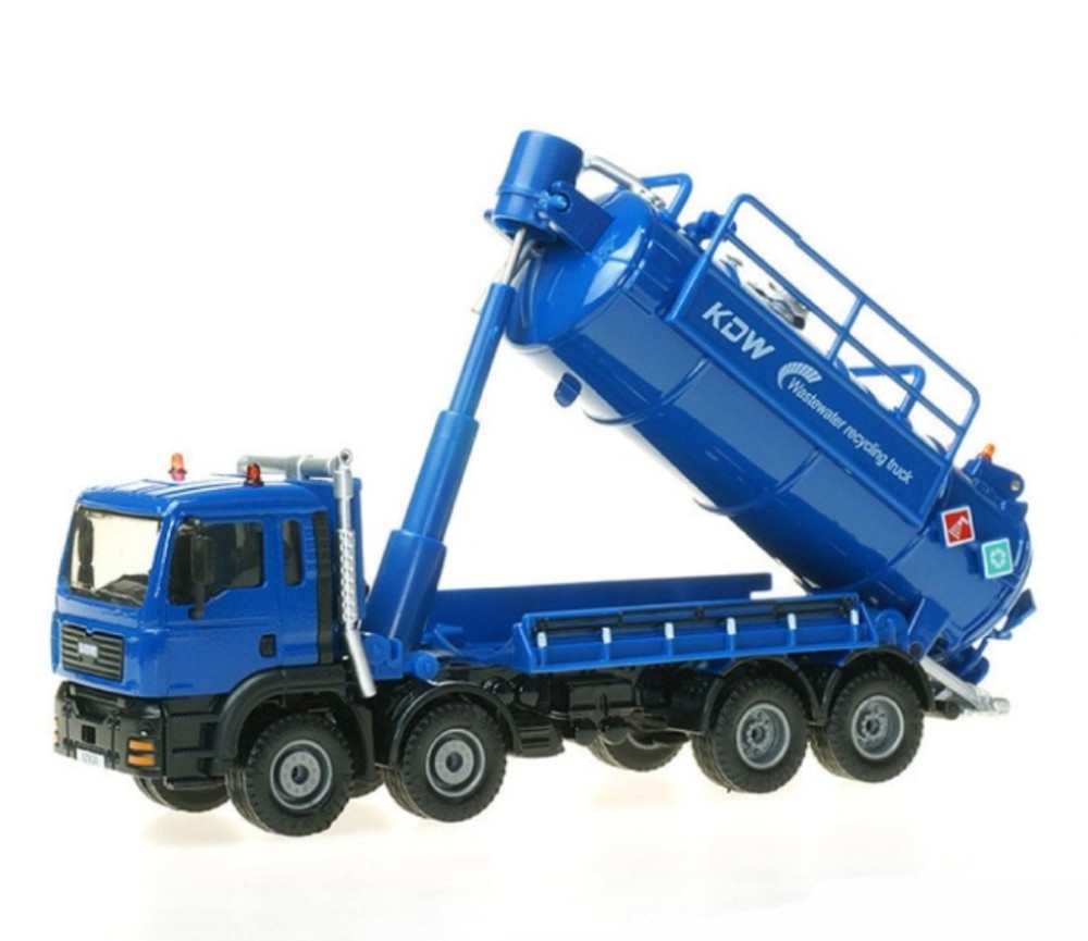 Water Recycling Truck 1:50 Heavy Die cast Model KDW625030W