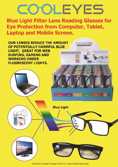 Blue Light Blocking Reading Glasses